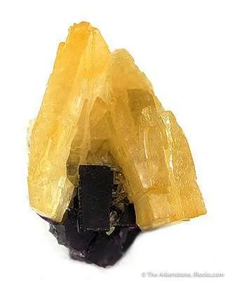 Baryte on Fluorite - image 4