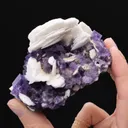 Baryte on Fluorite - image 2