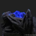 Baryte on Fluorite - illustrated - image 7