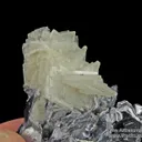 Baryte on Galena (twinned) - image 3