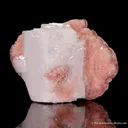 Baryte on Rhodochrosite - image 1