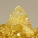 Baryte on Stibnite - image 2