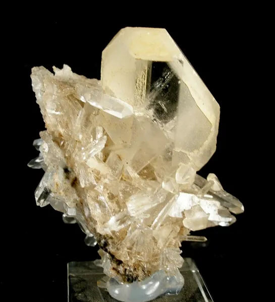 Baryte, Quartz image