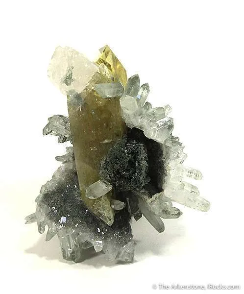 Baryte, Quartz, Calcite image