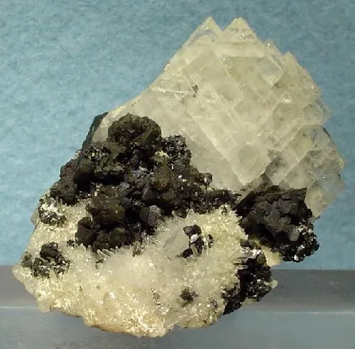 Baryte, Sphalerite, Quartz image