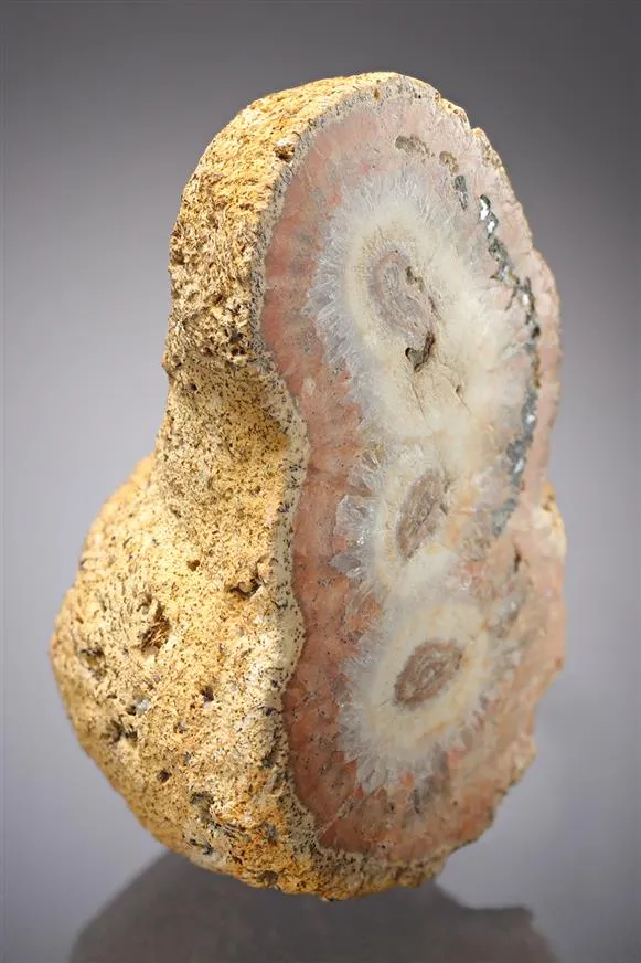 Baryte Stalactitic Section image