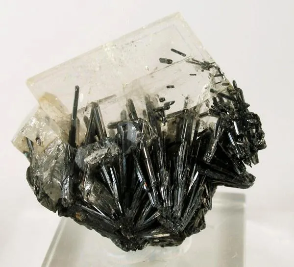 Baryte, Stibnite image
