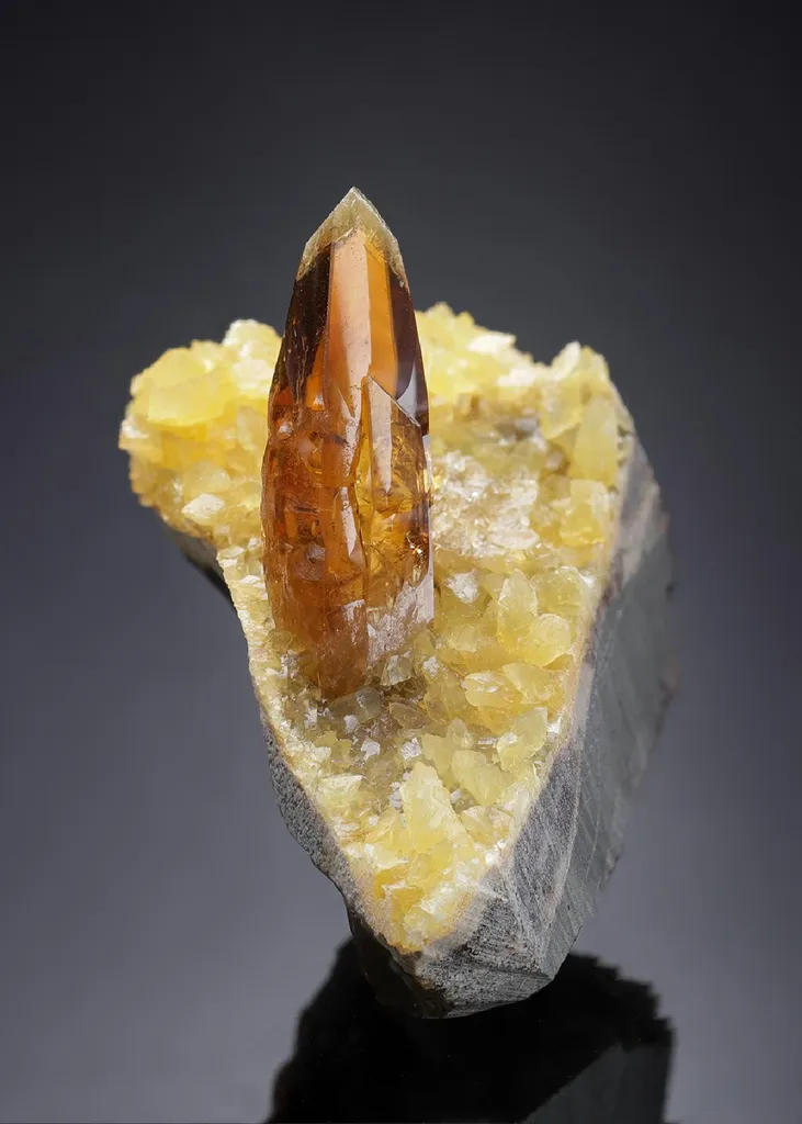 Baryte with Calcite image