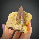 Baryte with Calcite on Matrix - image 2
