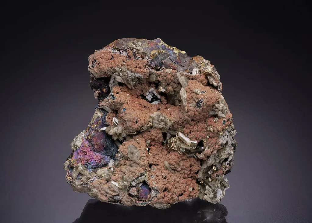 Baryte with Chalcopyrite image