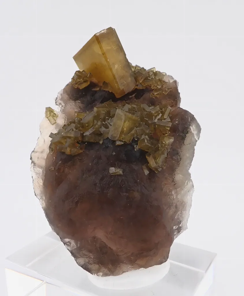 Baryte with Fluorite - image 3