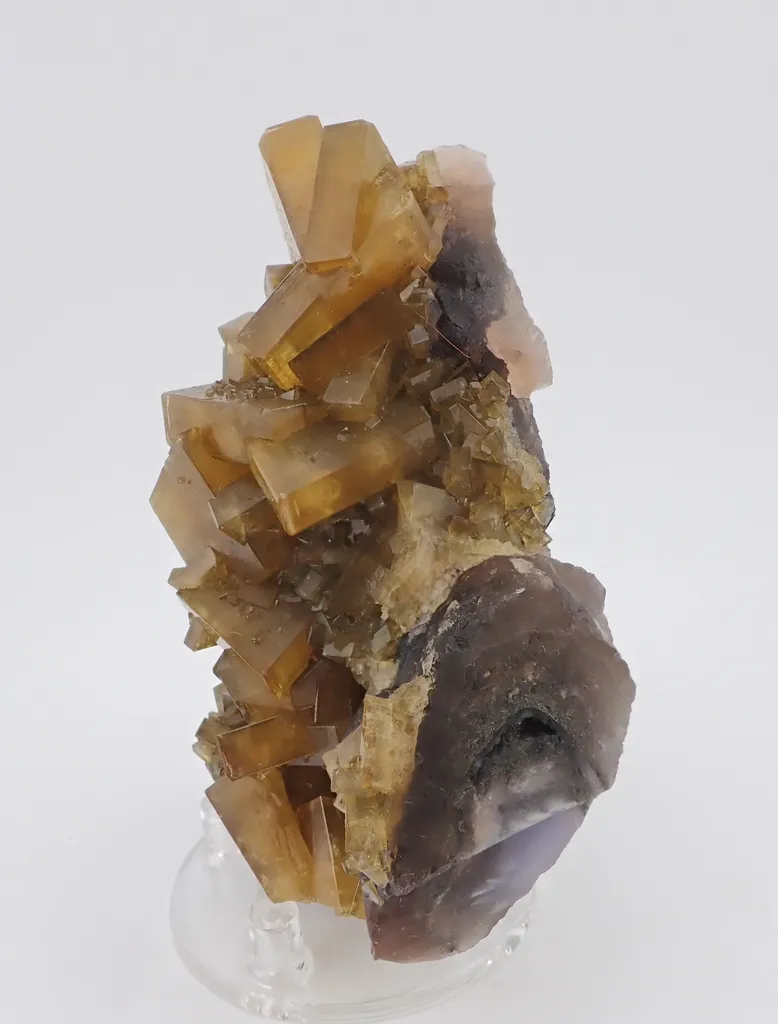 Baryte with Fluorite image