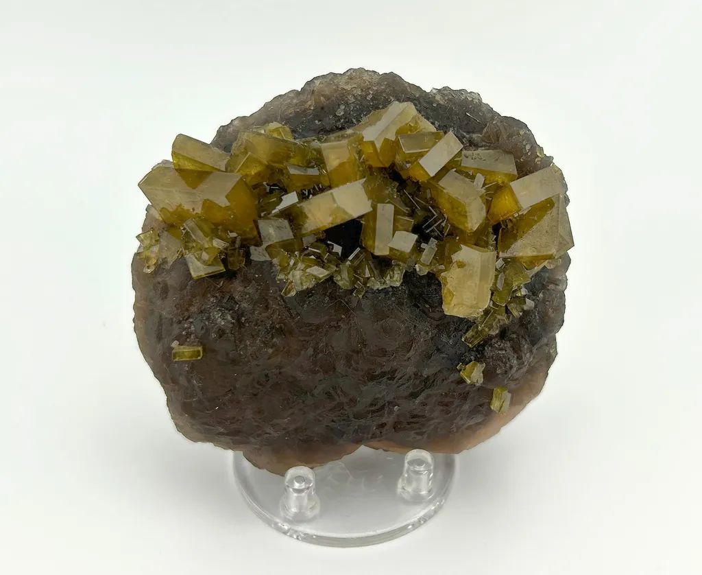 Baryte with Fluorite image