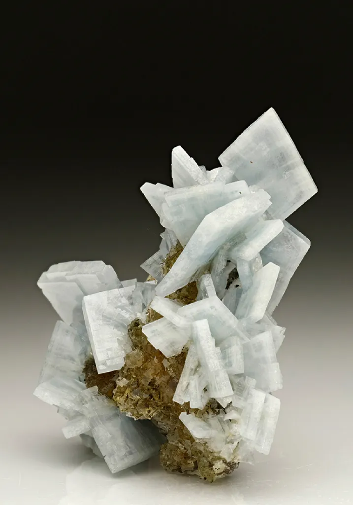 Baryte with Fluorite image