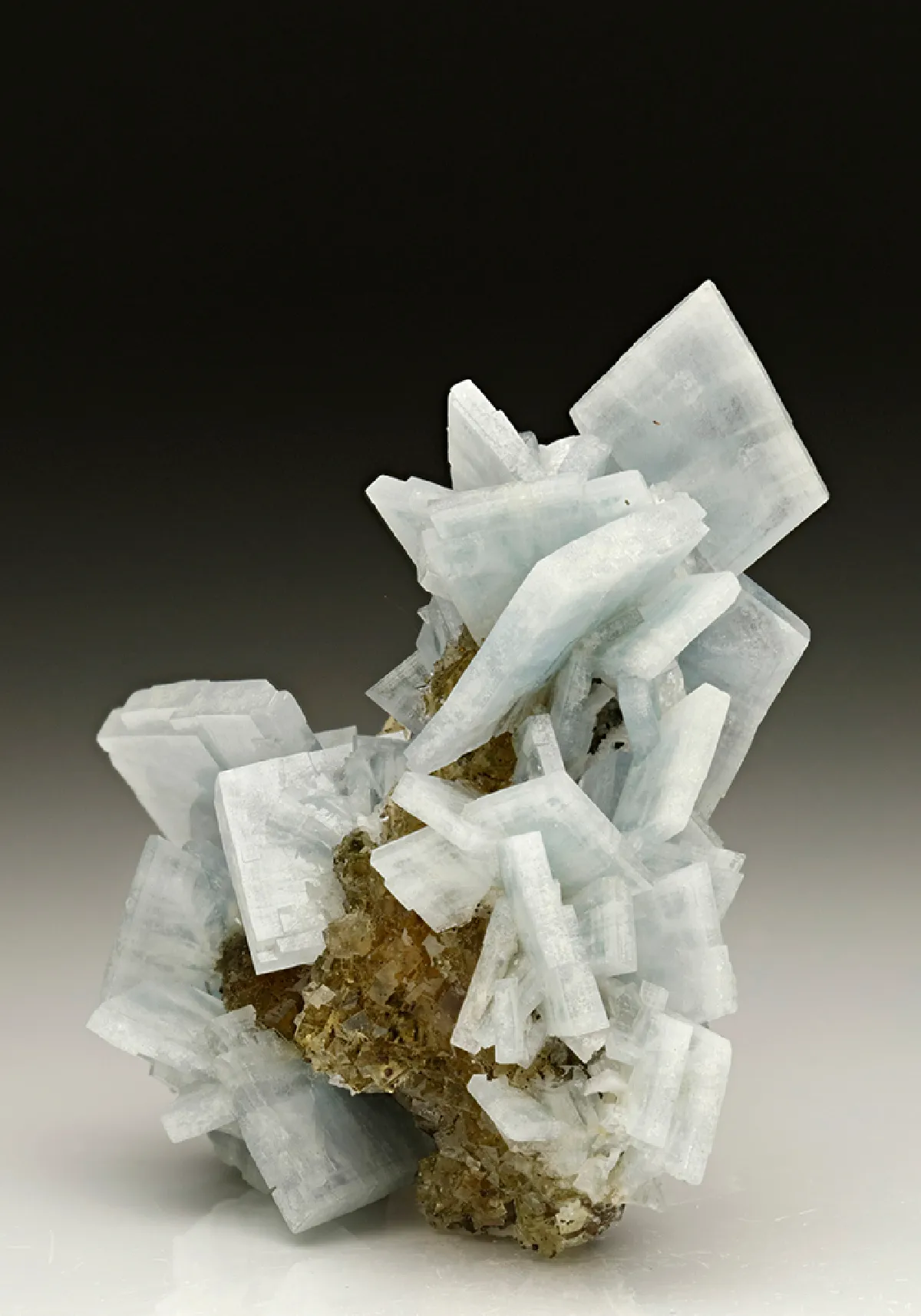 Baryte with Fluorite - image 1