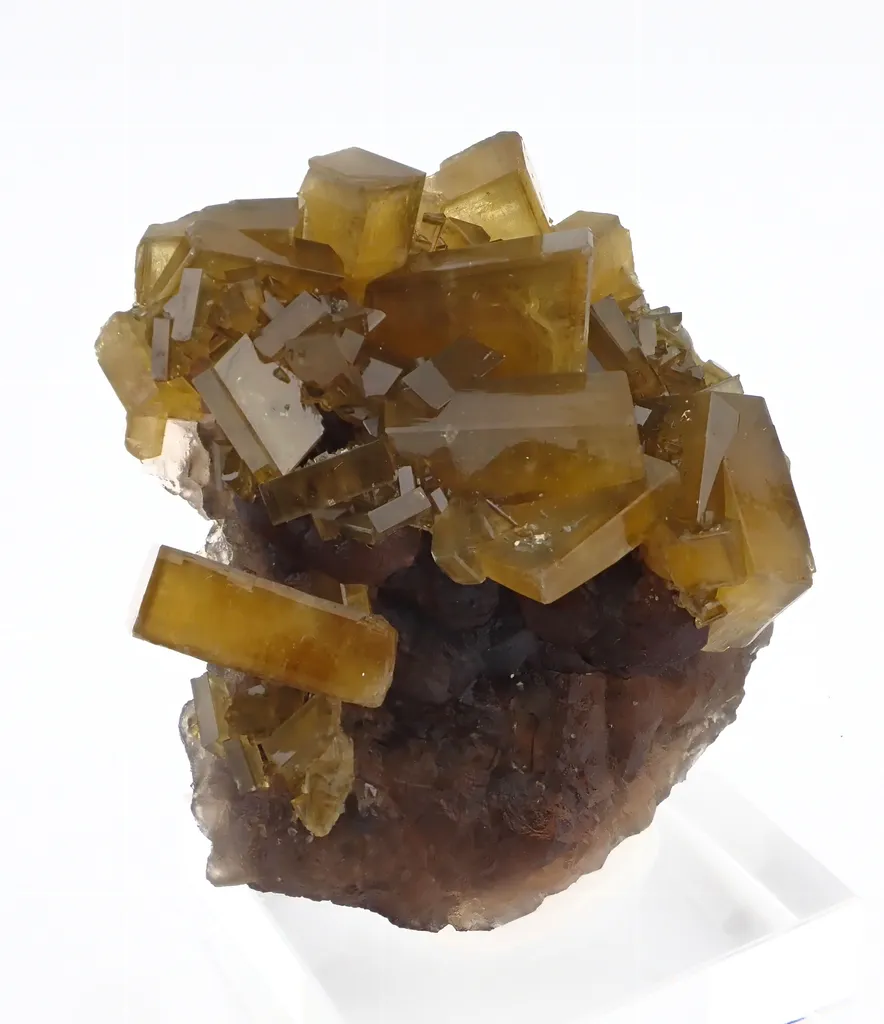 Baryte with Fluorite image