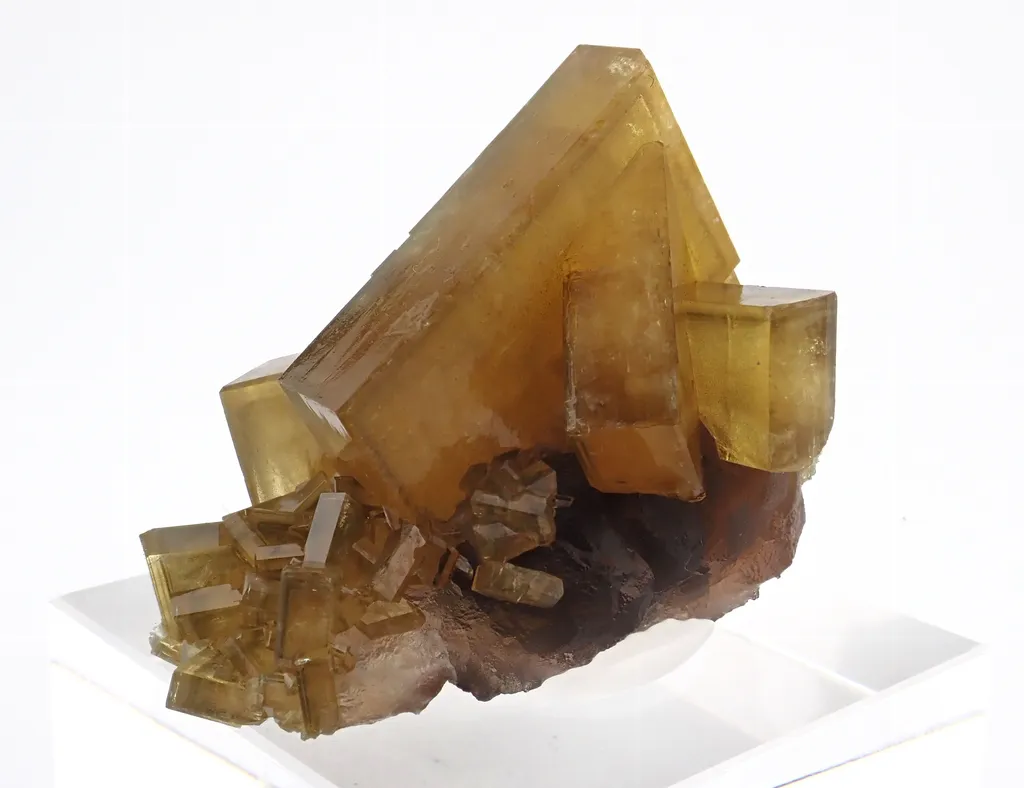 Baryte with Fluorite - image 3