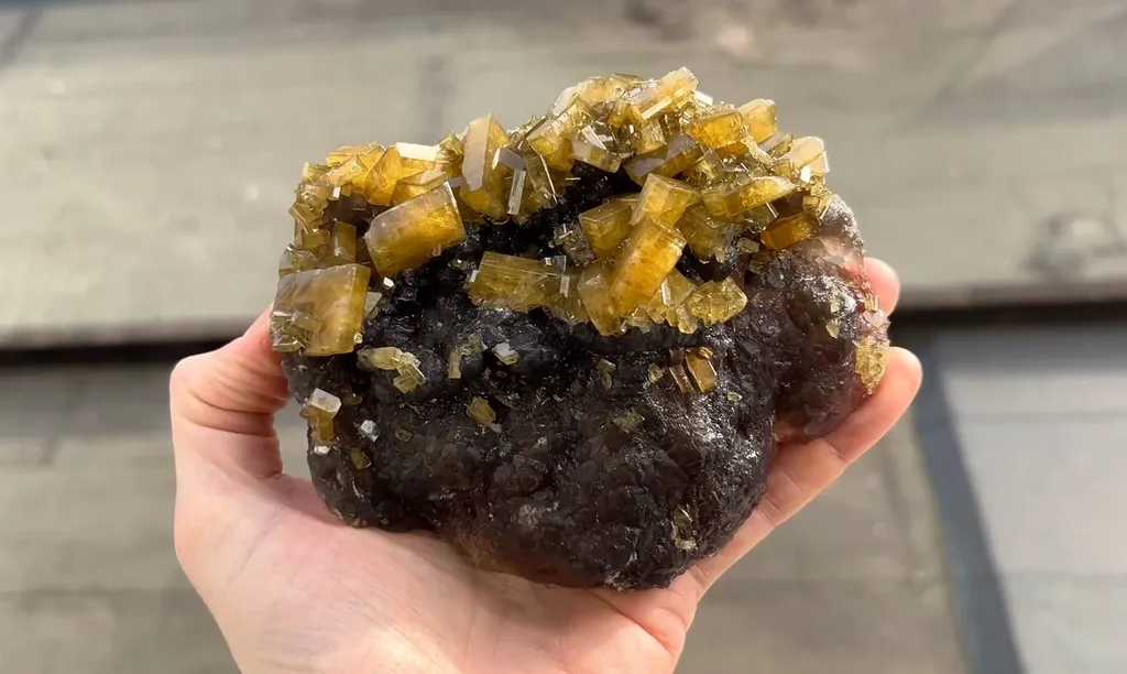 Baryte with Fluorite - image 4