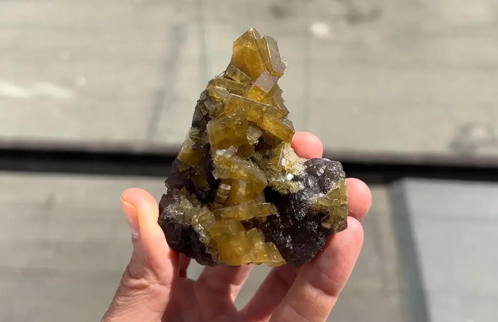 Baryte with Fluorite - image 5