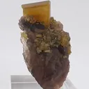 Baryte with Fluorite - image 1