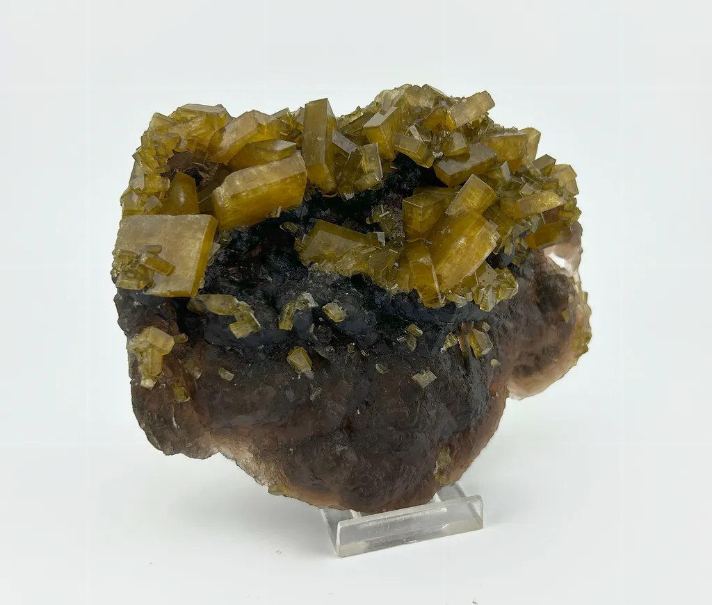 Baryte with Fluorite - image 3