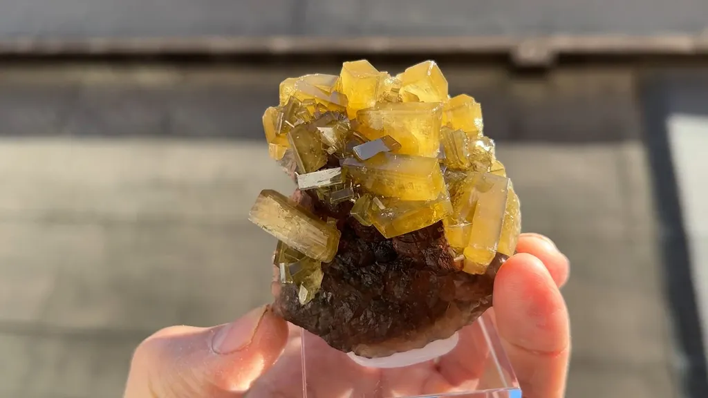 Baryte with Fluorite - image 5