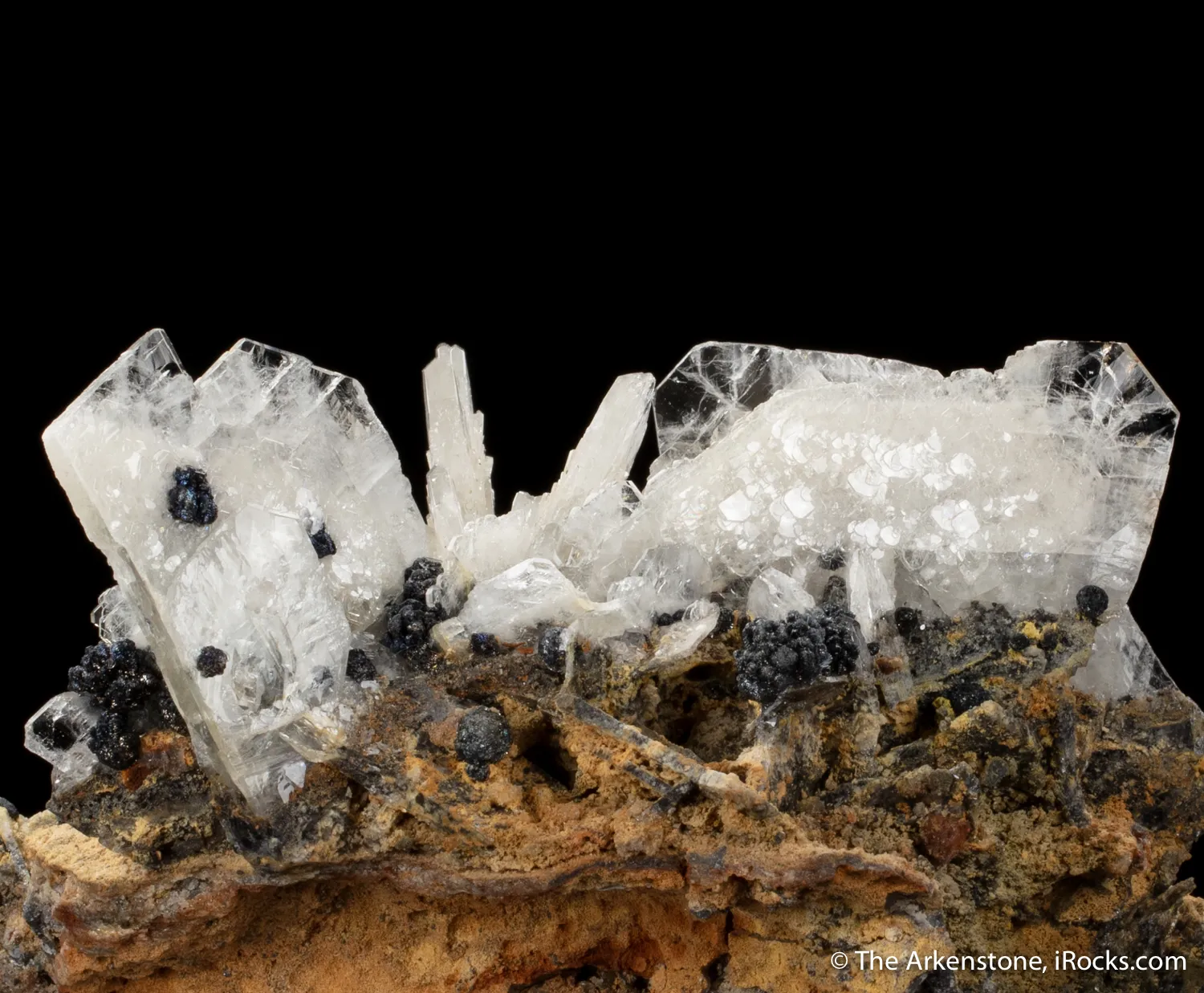 Baryte with Goethite - image 2