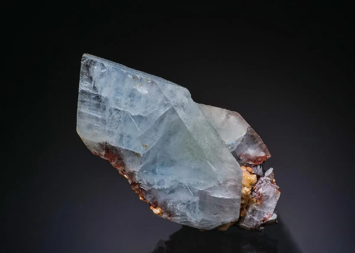 BARYTE with Hematite and Dolomite - image 1