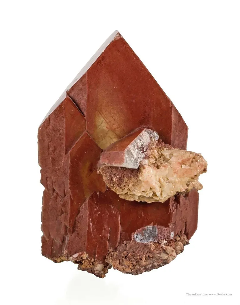 Baryte With Hematite Coating - image 2