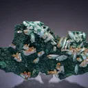 Baryte with Malachite - image 1
