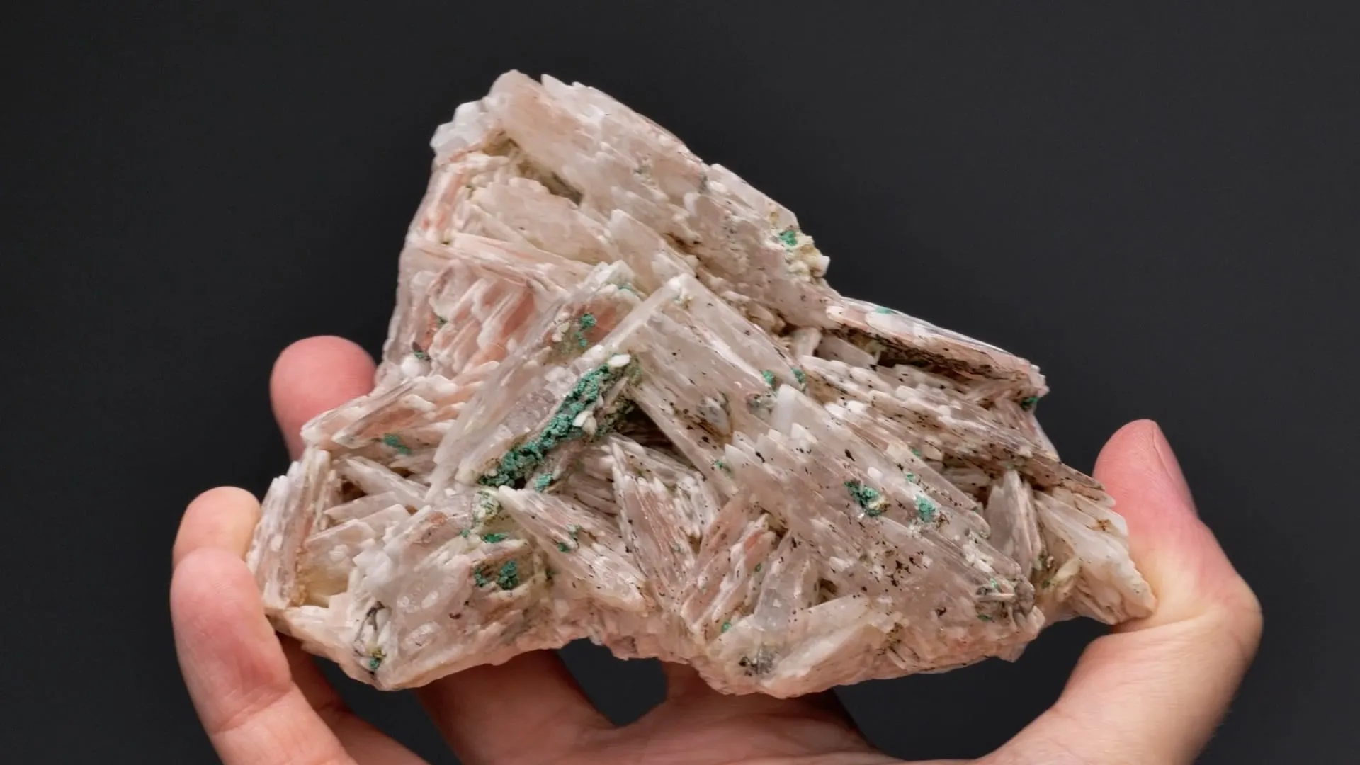 Baryte with Malachite - image 2