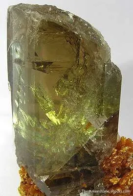 Baryte With Orpiment - image 2