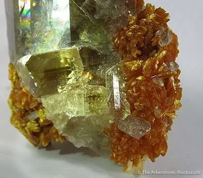 Baryte With Orpiment - image 4