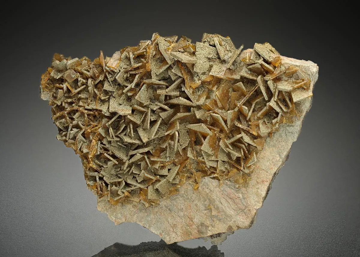 Baryte with Pyrite - image 1