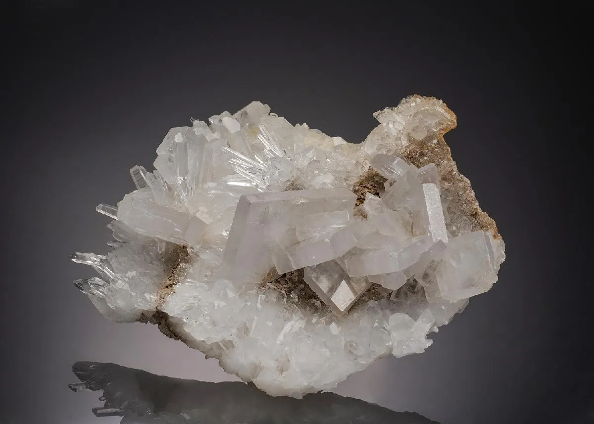 Baryte with Quartz - image 1