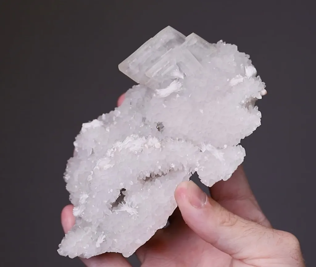 Baryte with Quartz and Calcite - image 2