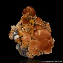 Baryte with Wulfenite - image 3