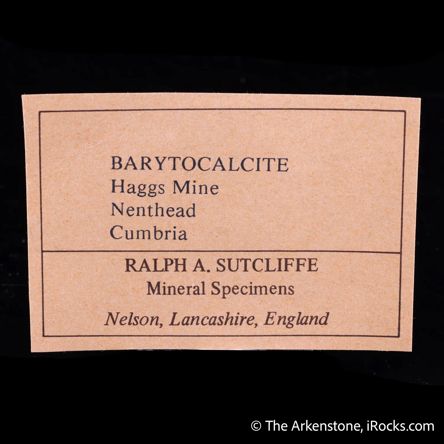 Barytocalcite with Calcite - image 6