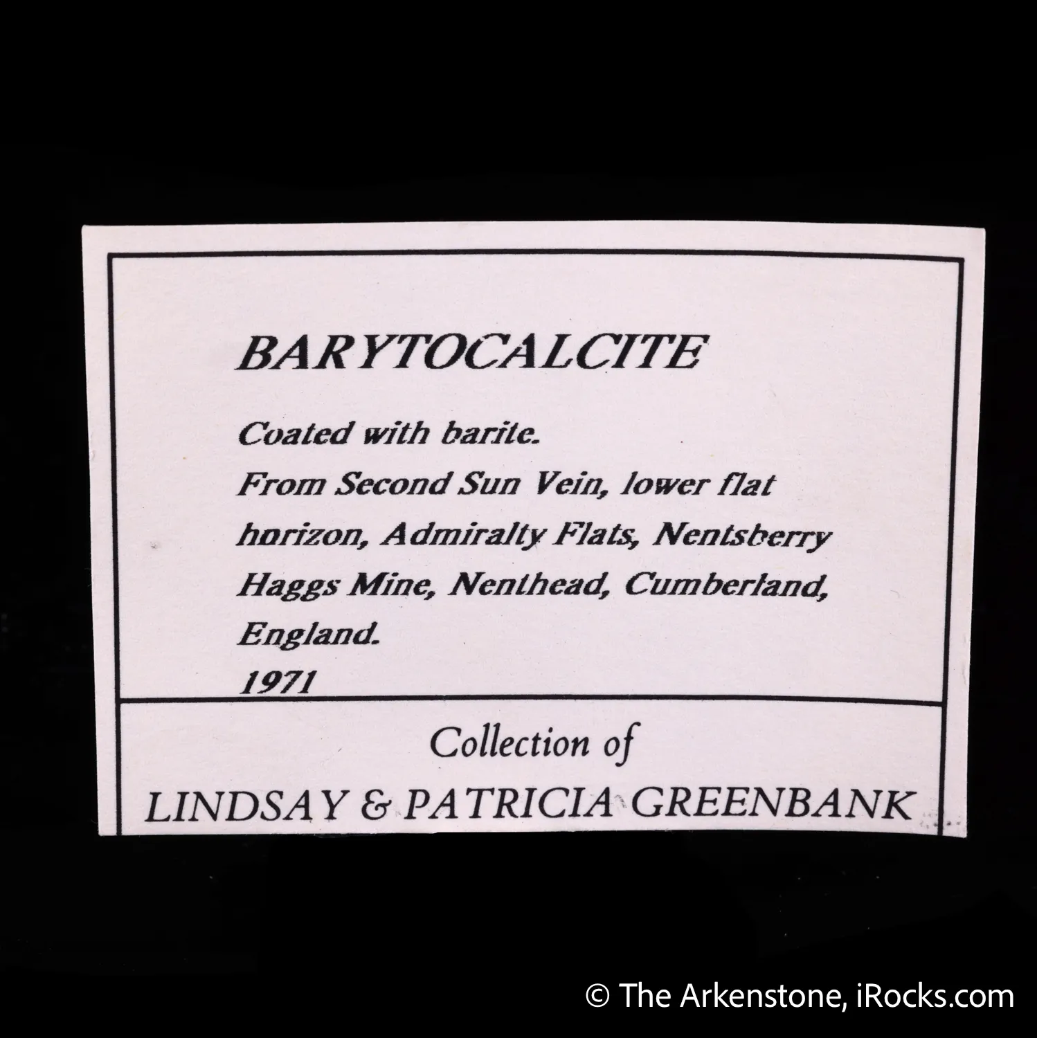 Barytocalcite with Calcite - image 5