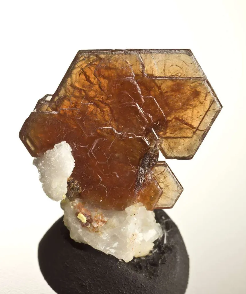 Bastnaesite-Ce on Albite image