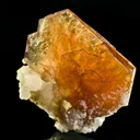 Bastnaesite-Ce on Calcite - image 1