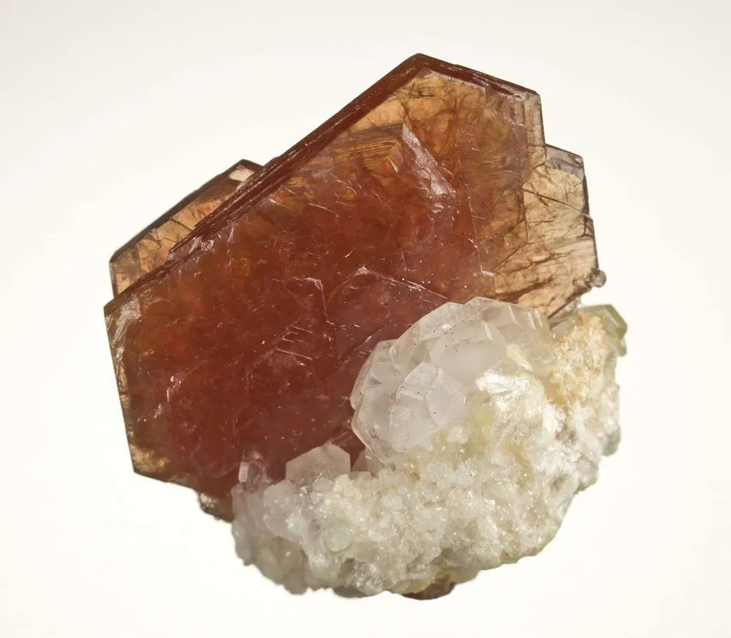 Bastnaesite-Ce on Calcite - image 3
