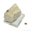 Bastnasite-(Ce) (rough and cut set) - image 1