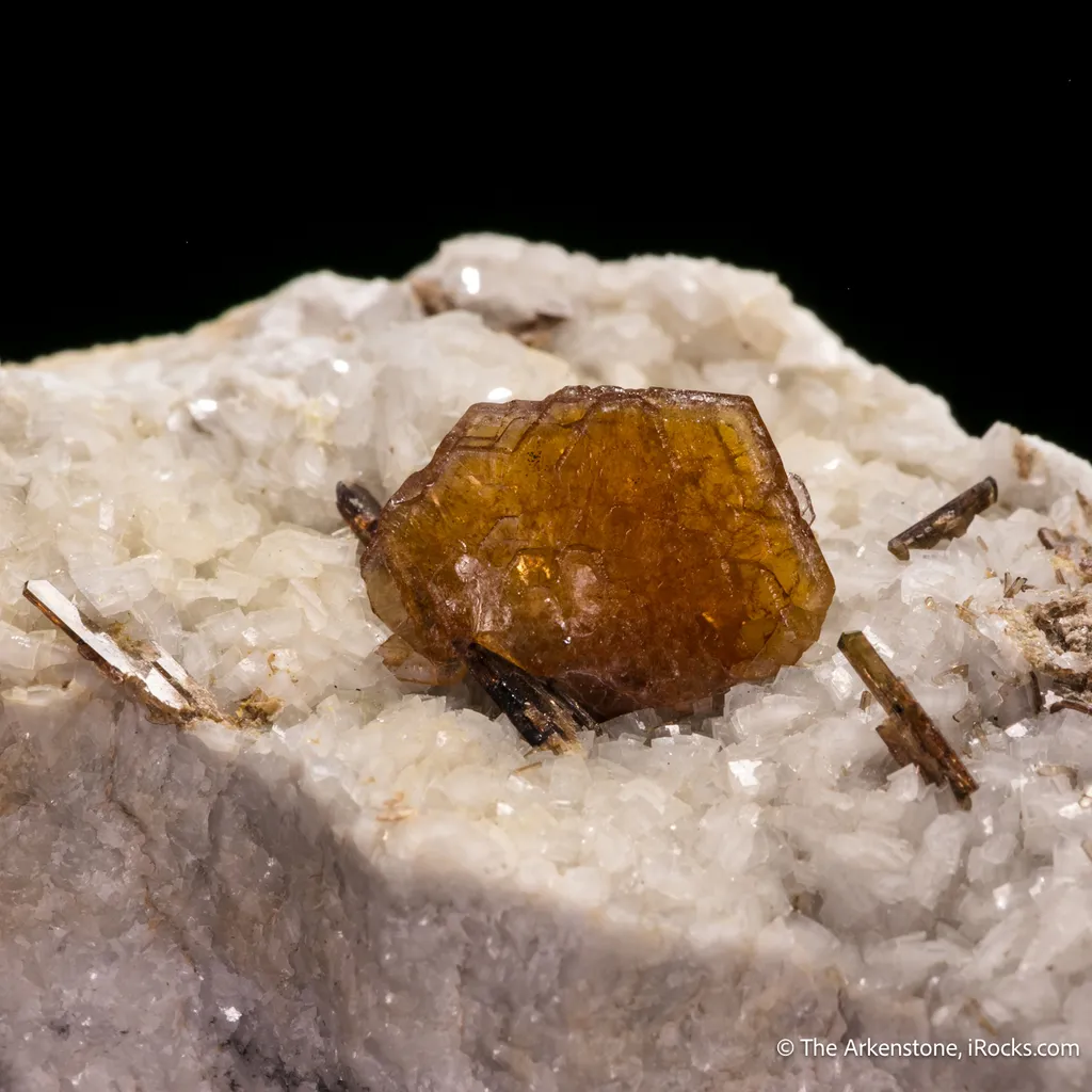 Bastnäsite-(Ce) with Allanite-(Ce) image