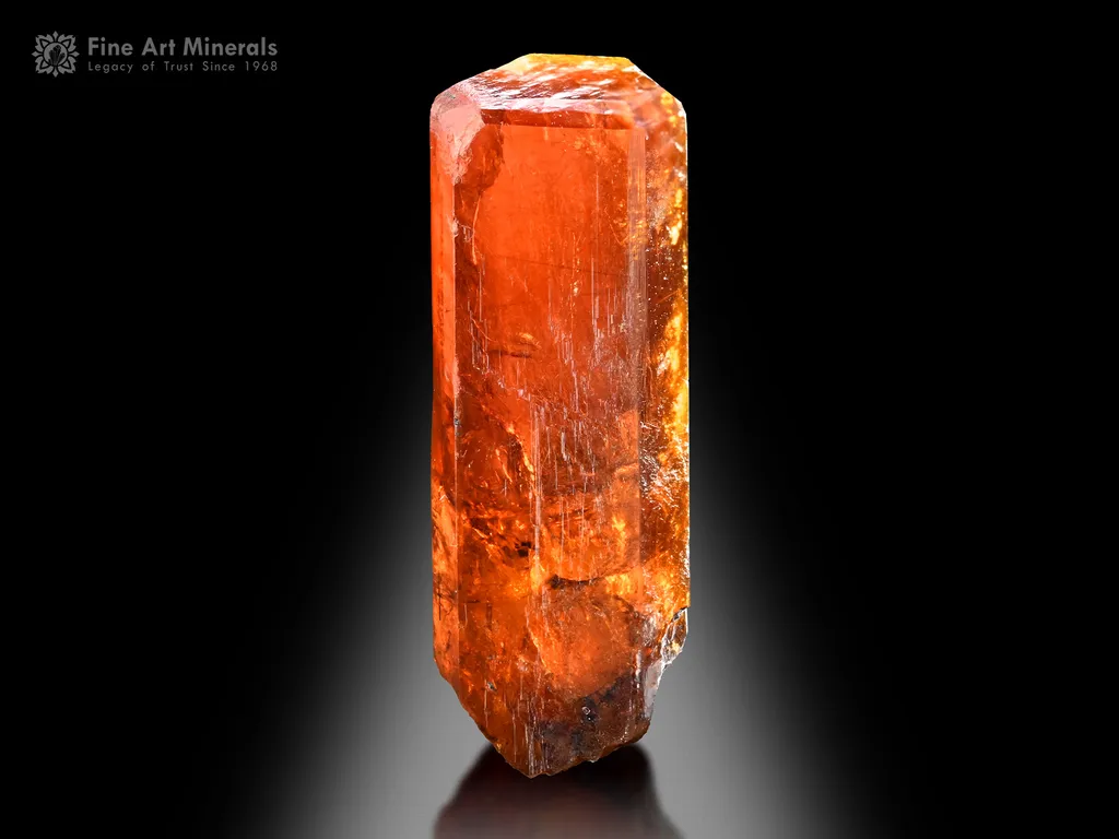 Bastnasite Crystal from Zagi Pakistan image