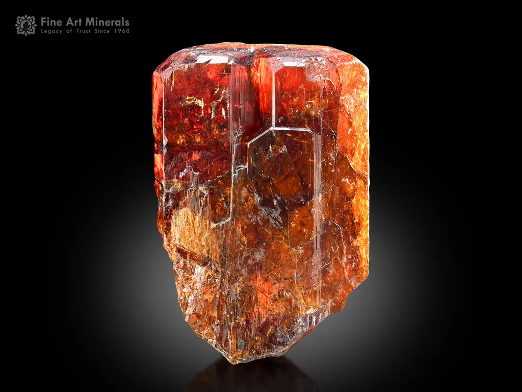 Bastnasite Crystal from Zagi Pakistan image