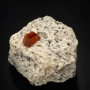 Bastnasite on granite matrix - image 4