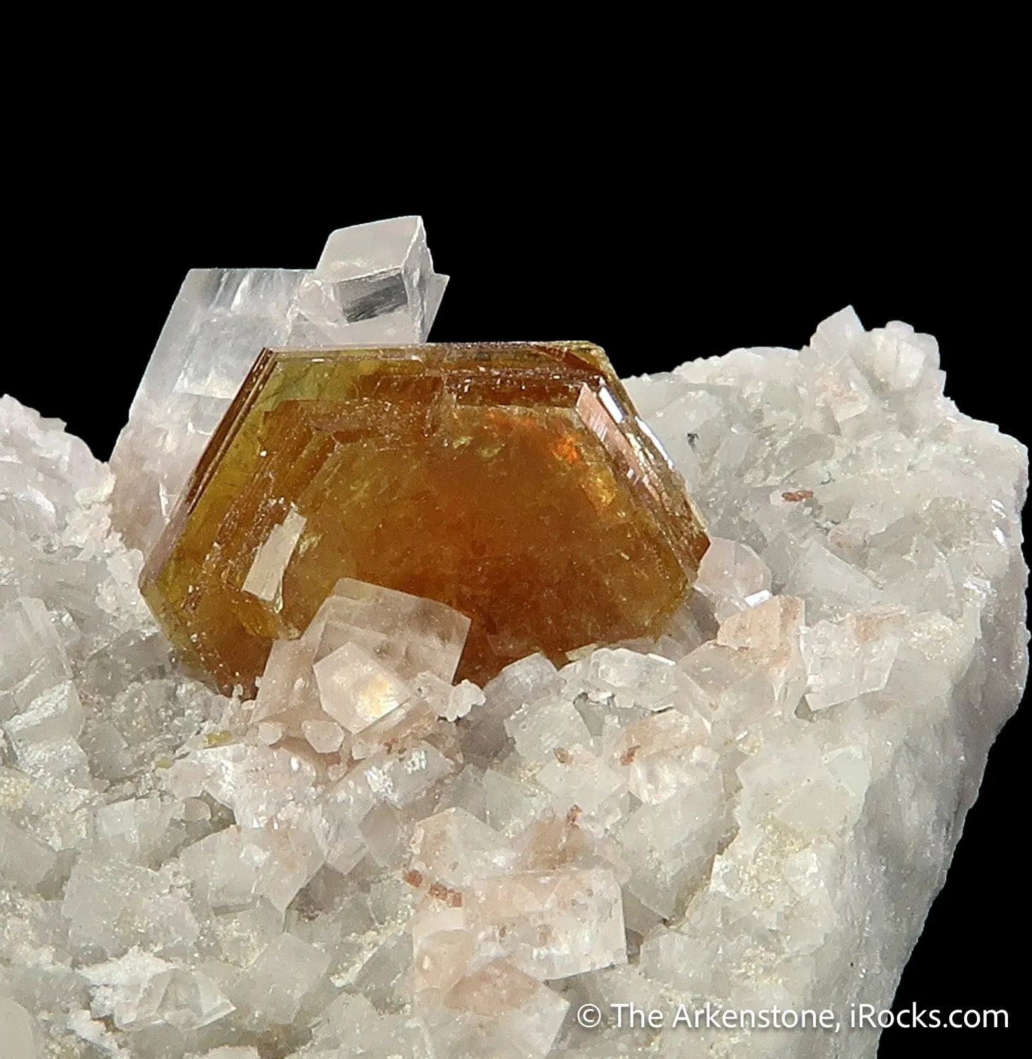 Bastnäsite-(Ce) and Dolomite - image 1