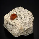 Bastnäsite- (Ce) with Rutile inclusions - image 1