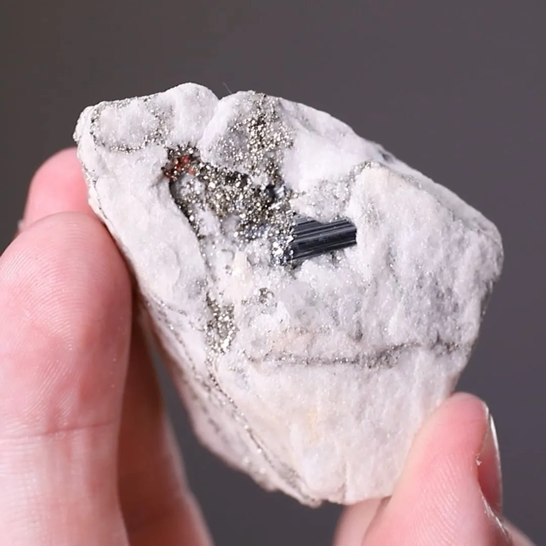 Baumhauerite with Realgar and Sphalerite - image 2